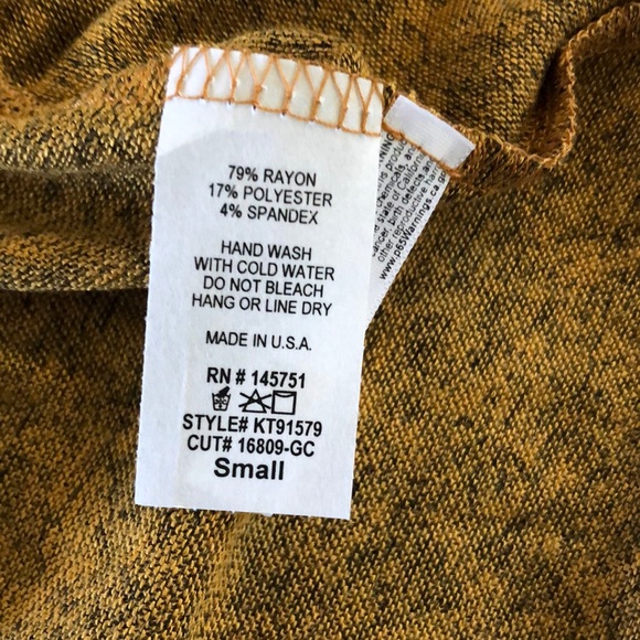 Fantastic Fawn Mustard Off The Shoulder Sweater - Picture 6 of 8